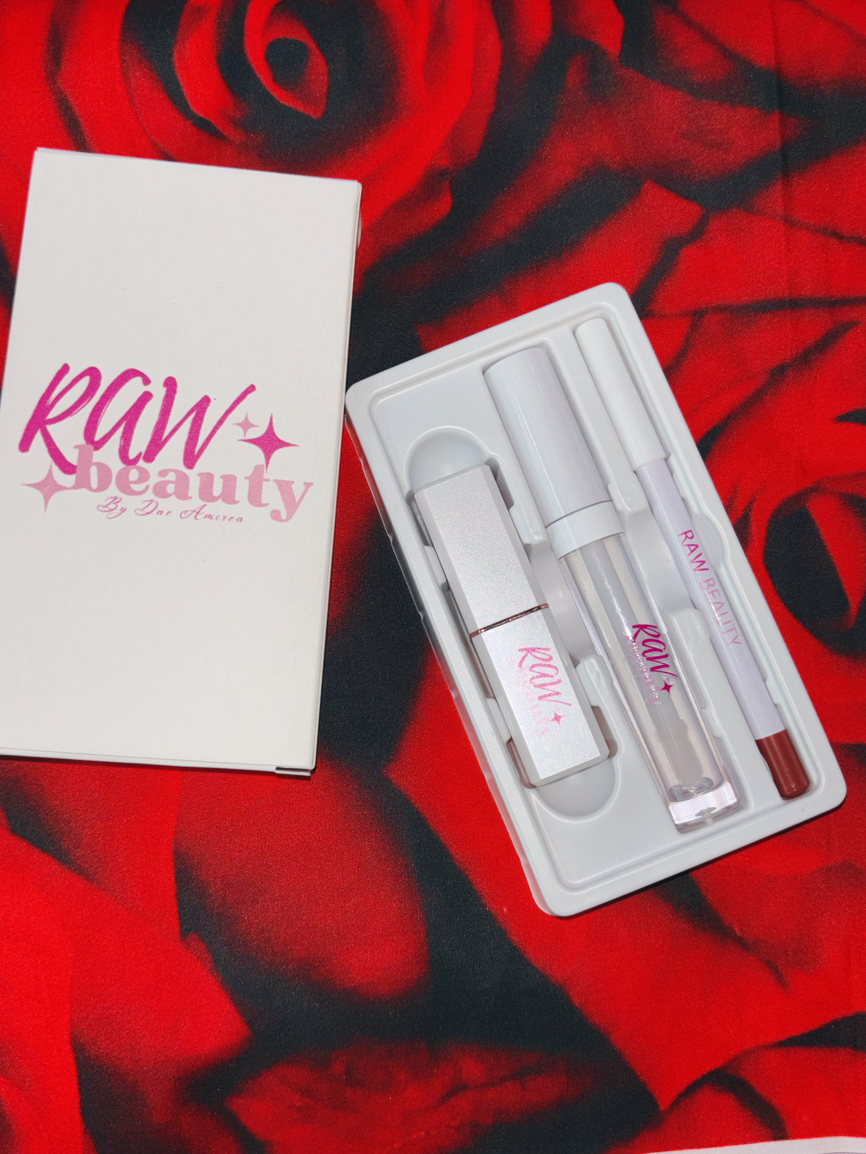 RAW Beauty Lip Kit Red Velvet